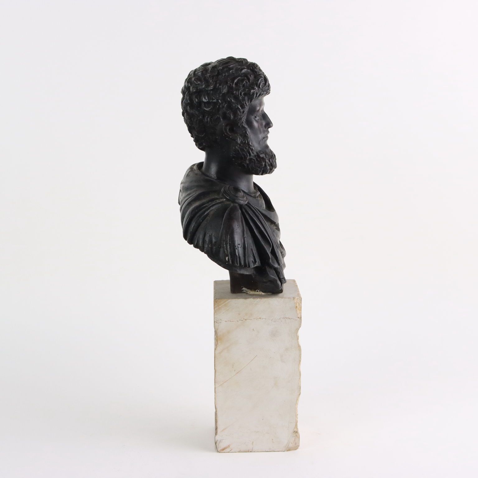 Marco Aurelio Imperatore Romano Busto In Bronzo Fonderia Chiurazzi Napoli photo buy
