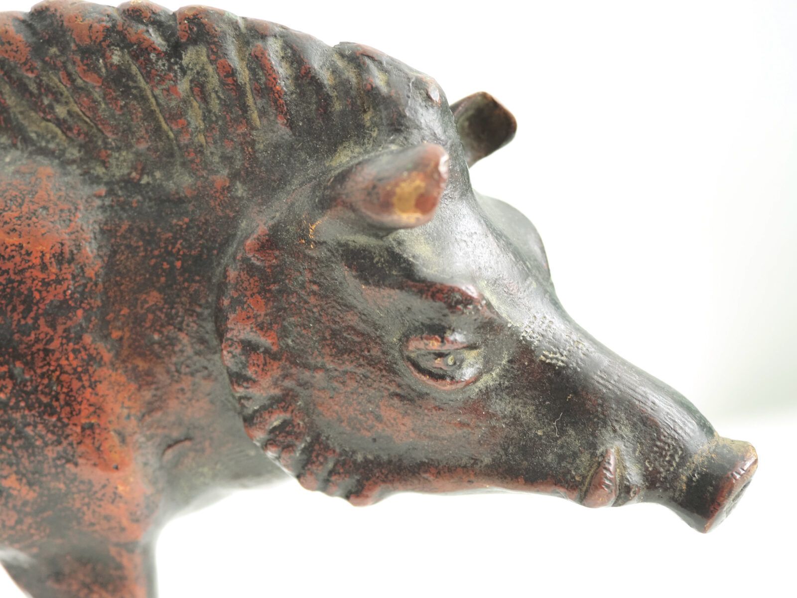 Ancient Bronze Boar – Nuremberg, 17th Century photo for sale