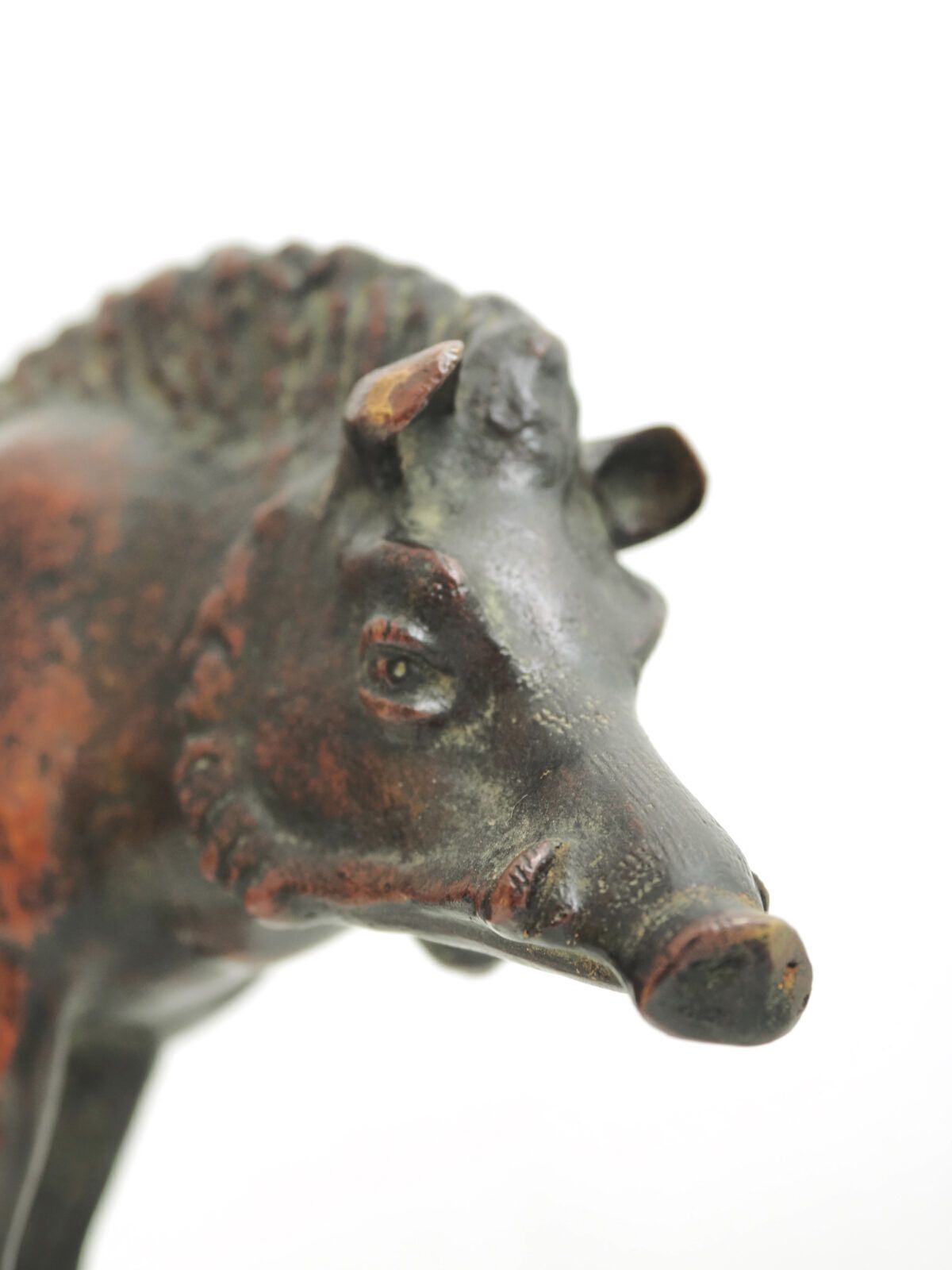 Ancient Bronze Boar – Nuremberg, 17th Century photo 1258.0