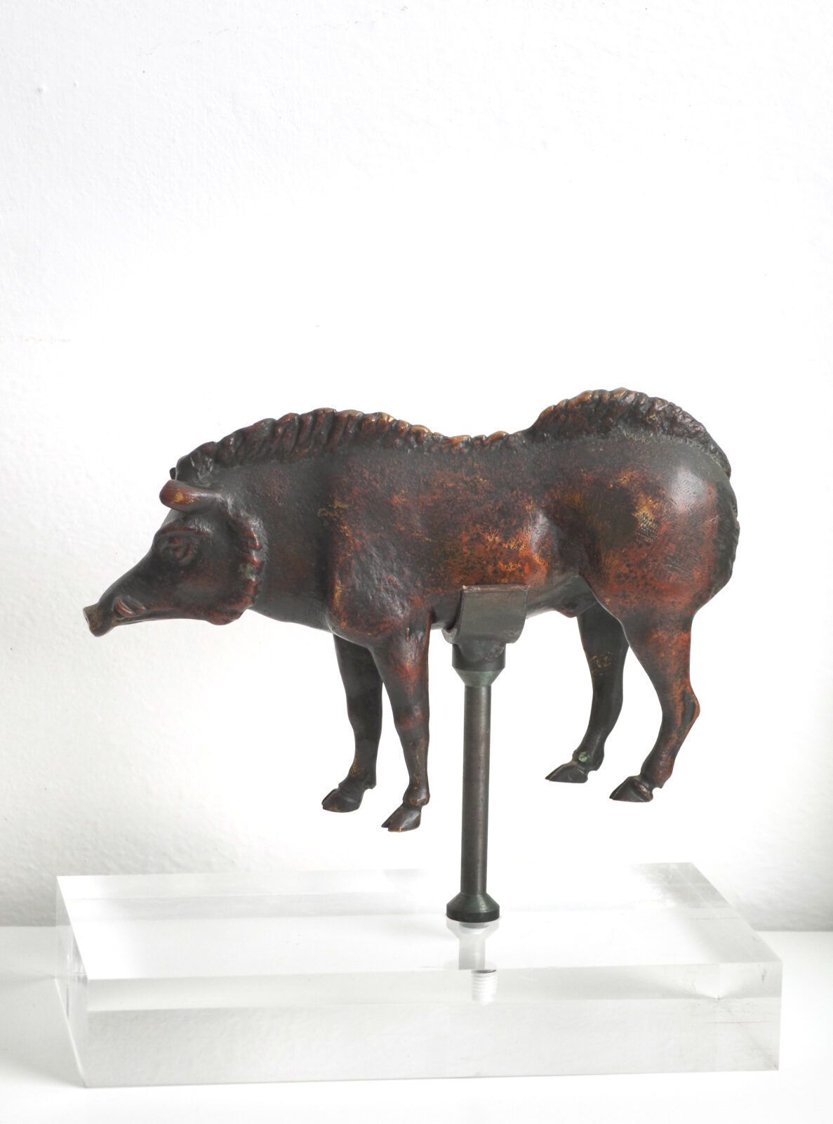 Ancient Bronze Boar – Nuremberg, 17th Century photo buy