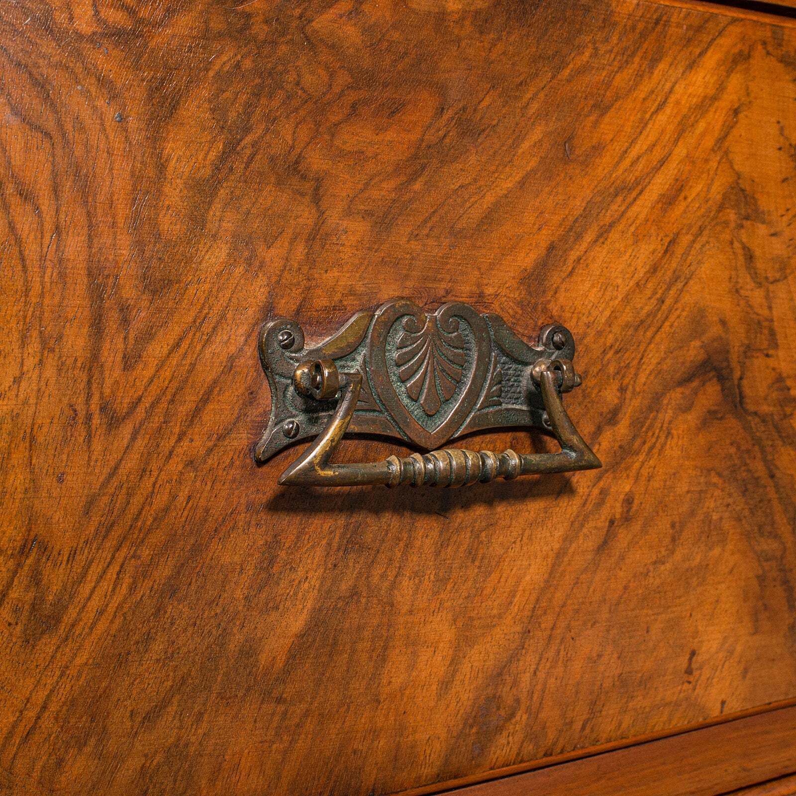 Furniture Large Antique Gentleman's Tallboy, English, Walnut, Chest Of Drawers, Victorian photo