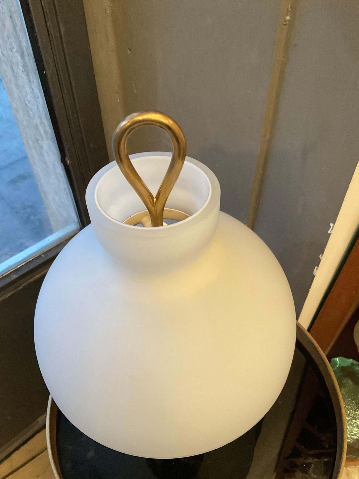 photo furniture Ignazio Gardella   Azucena   Low Arenzano Model Table Lamp   (1950).'