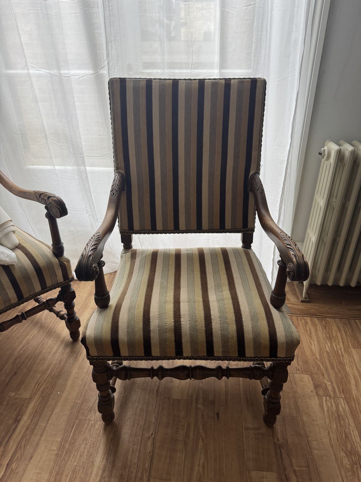 Pair Of Louis XIII Style Chairs photo for sale