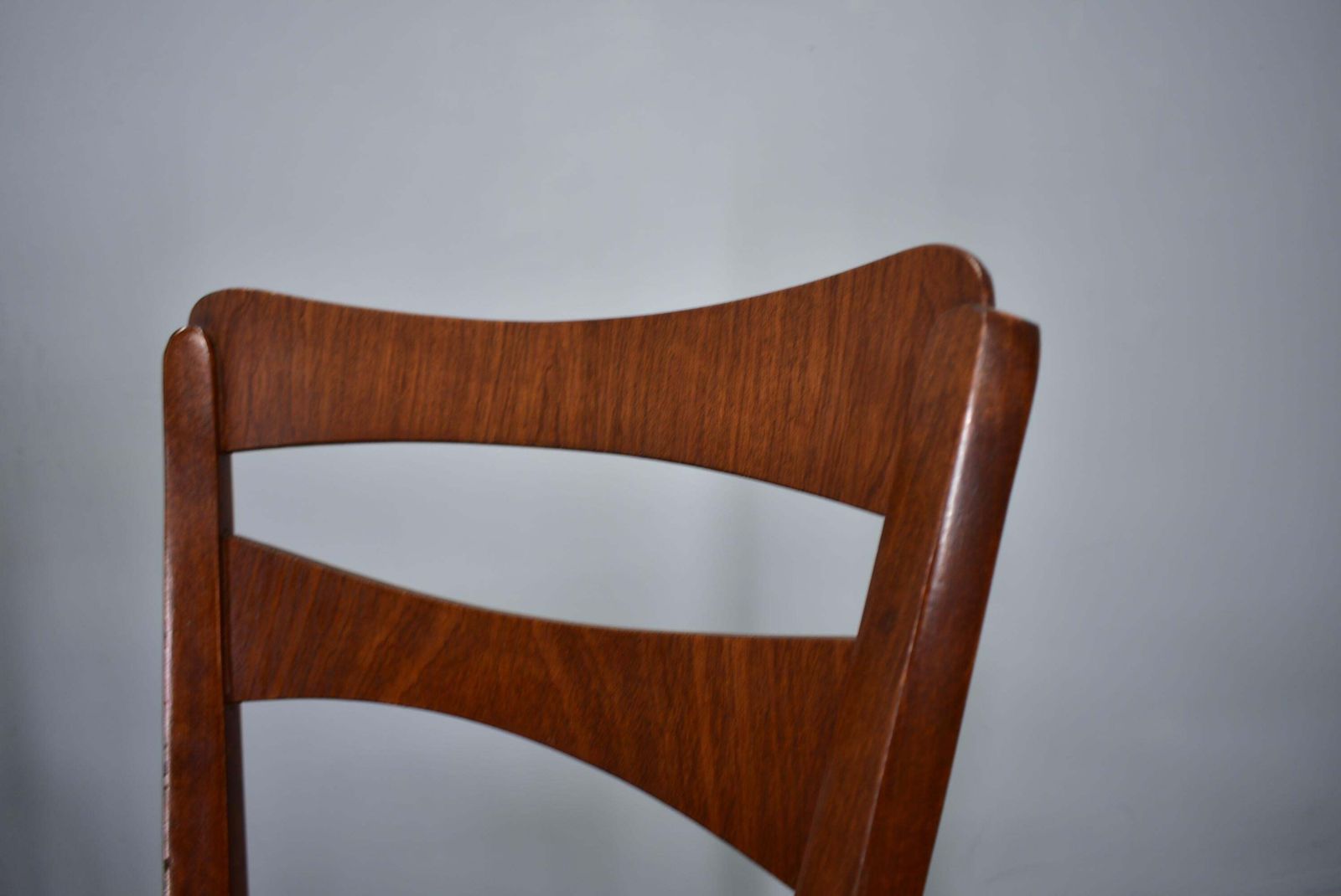 Vintage Walnut Dining Chairs By Mier Topolcany, Czechoslovakia, 1960s, Set Of 4 photo 886.0
