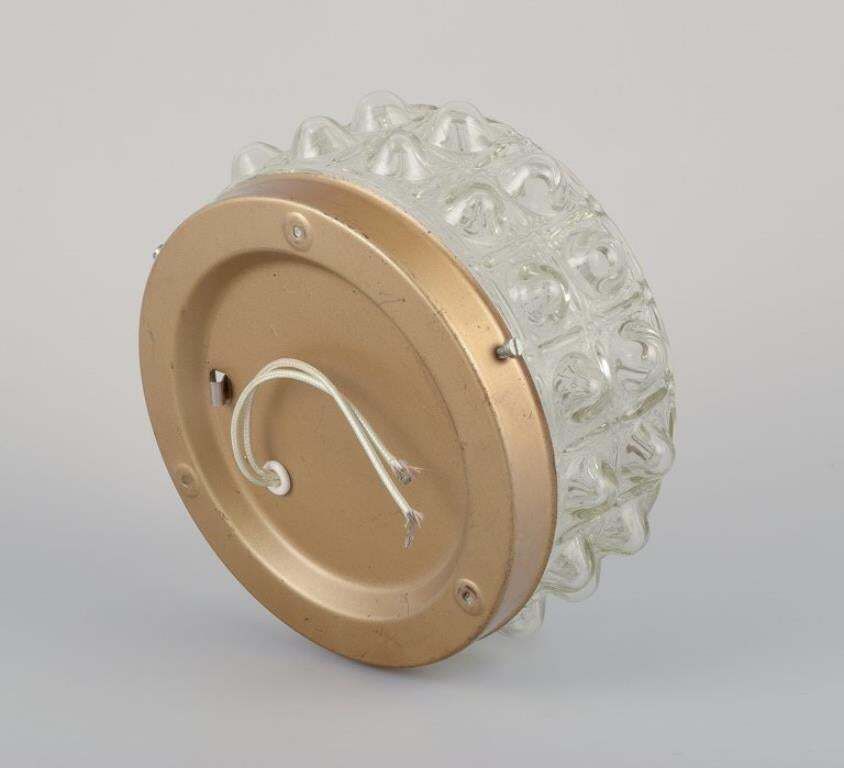 Helena Tynell, Finnish Glass Artist, For Limburg. Designer Wall/Ceiling Lamp photo vinterior