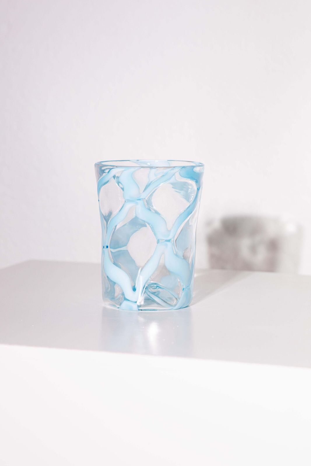 Blue Murano Glassware, 1970s, Set Of 8 photo 685.0