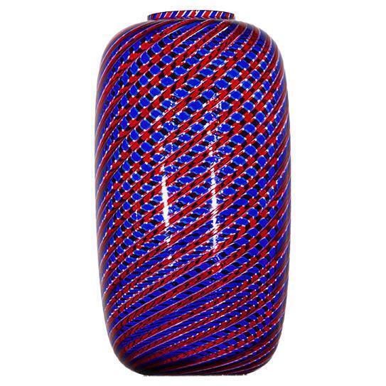 Venini Purple Vase