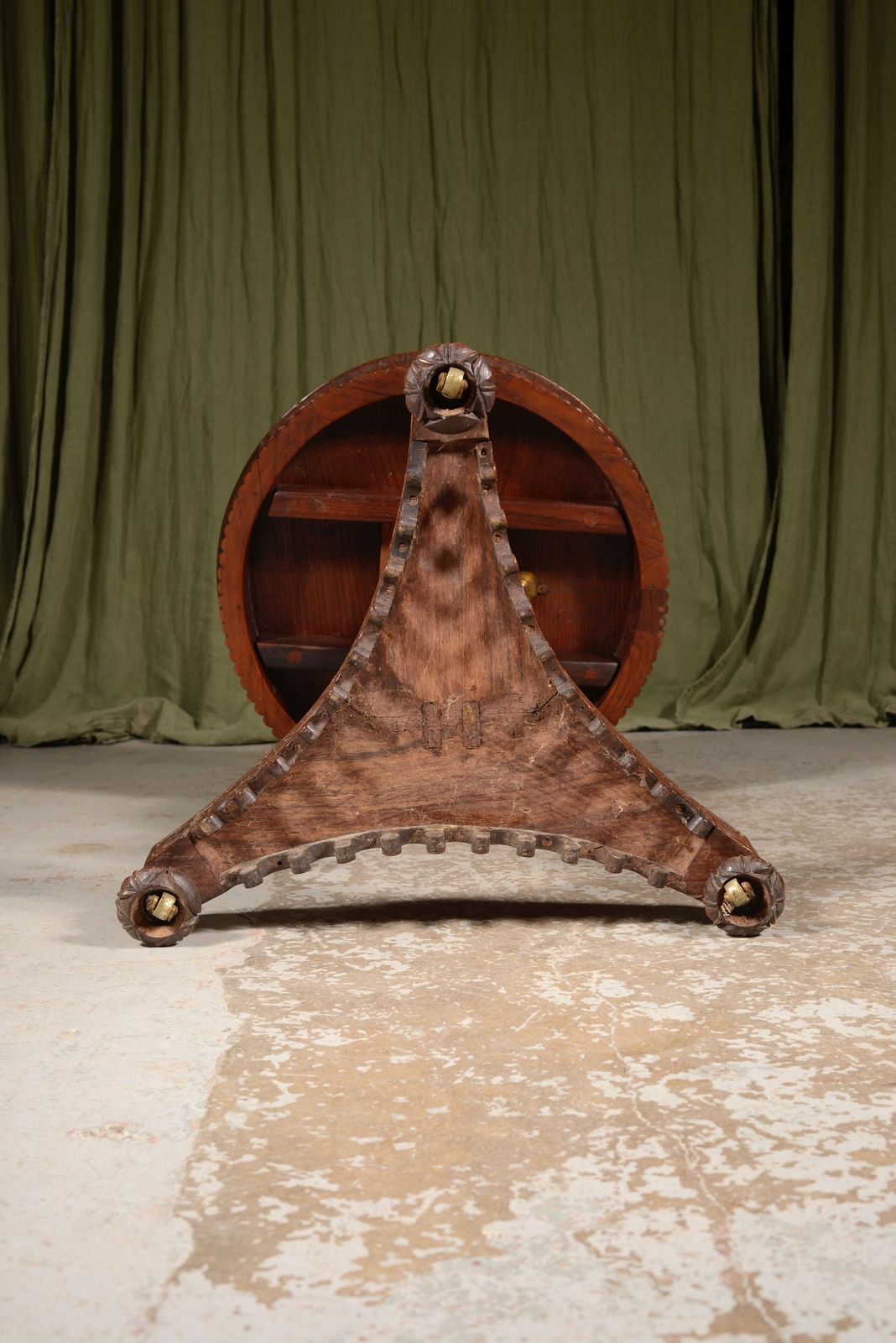 An Anglo Indian Rosewood Tilt Top Centre Table   C.1860 photo vintage