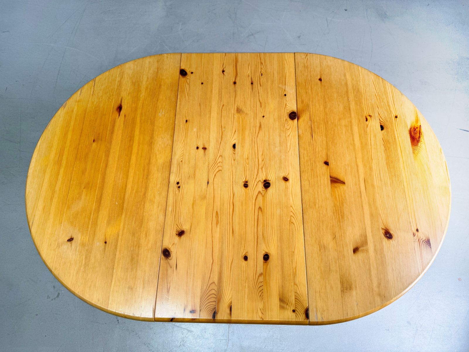 photo furniture Extendable Vintage Dining Table Pine In The Style Of Rainer Daumiller
