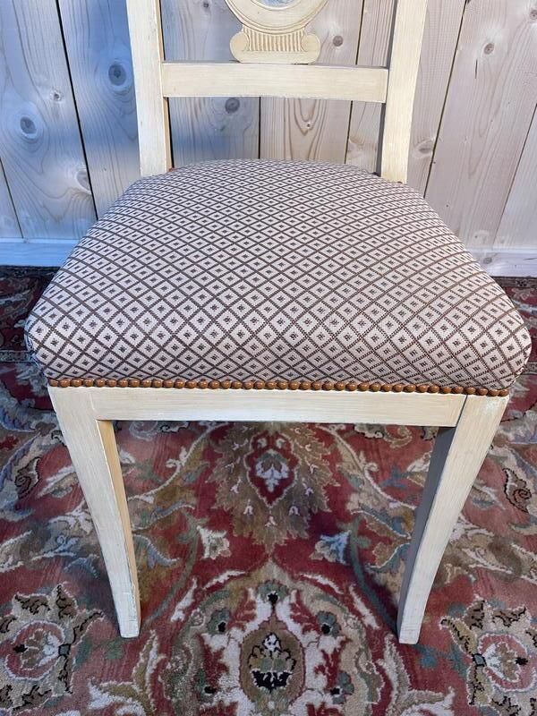 Suite De 8 Chaises Style Louis XVI   Directoire photo vintage