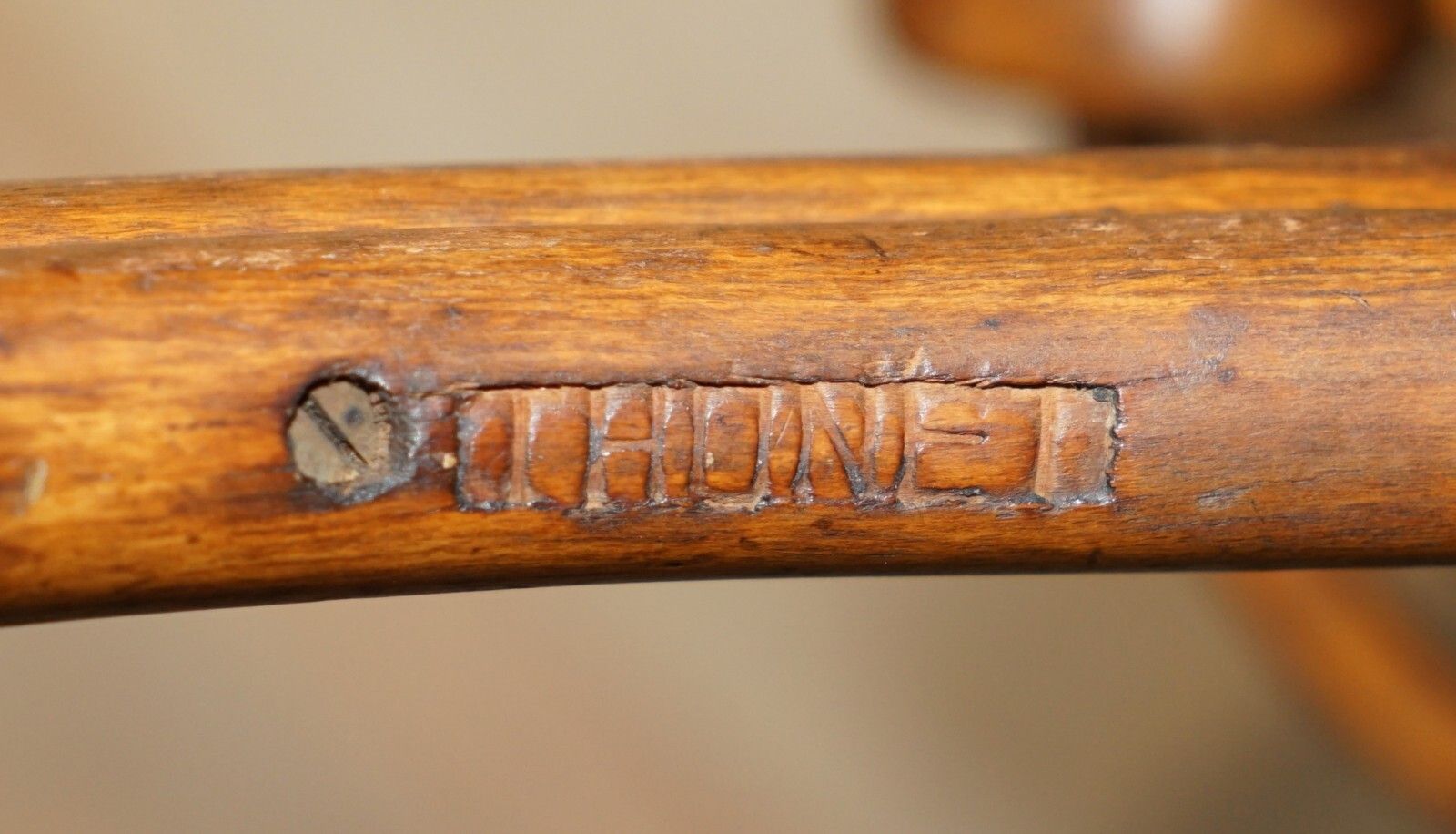 Antique Period Stamped Late Victorian Circa 1880 Thonet Bentwood Coat Rack Stand photo for sale