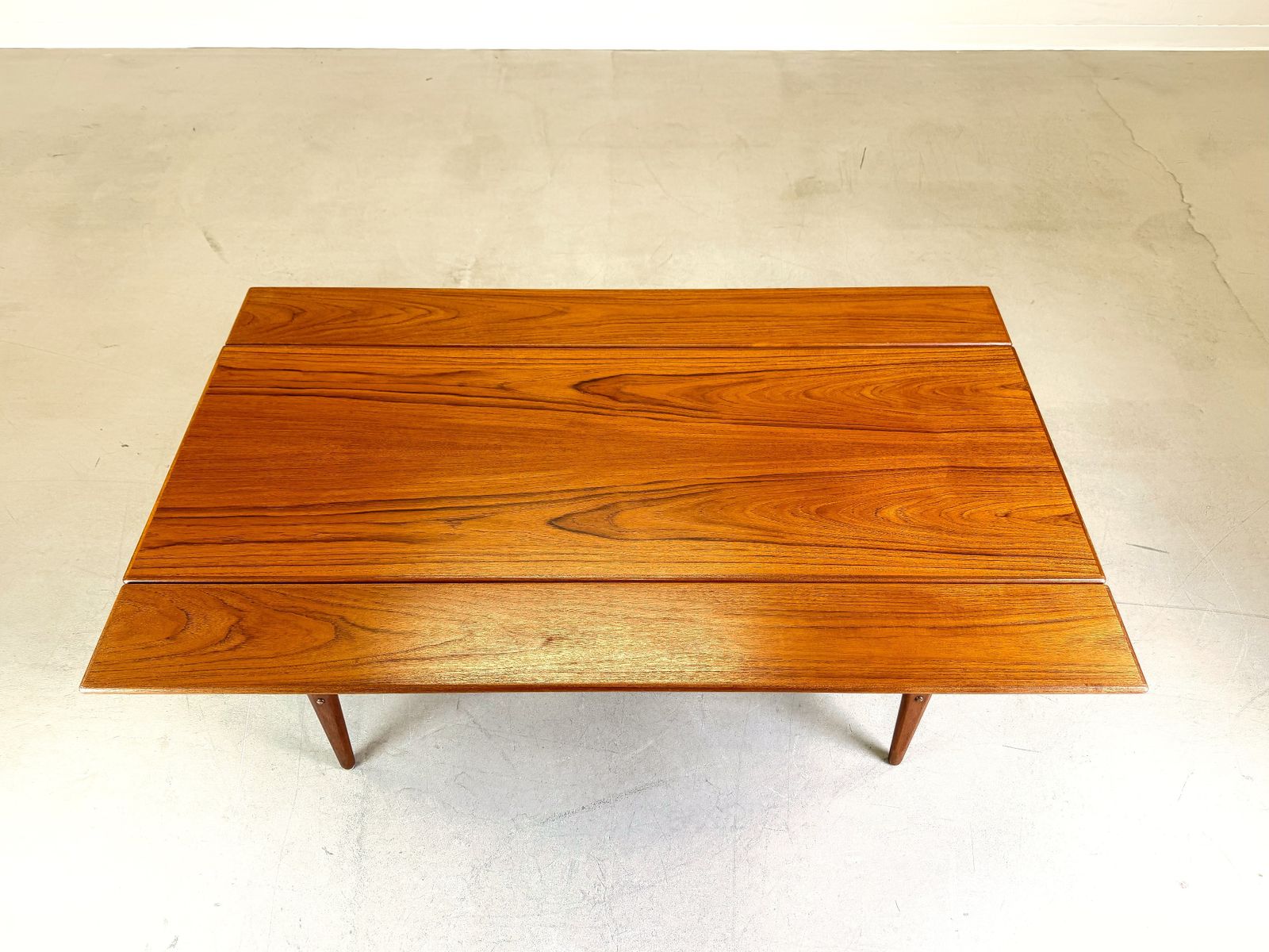 photo furniture Mid Century Kai Kristiansen Elevator Coffee Table Trioh Teak