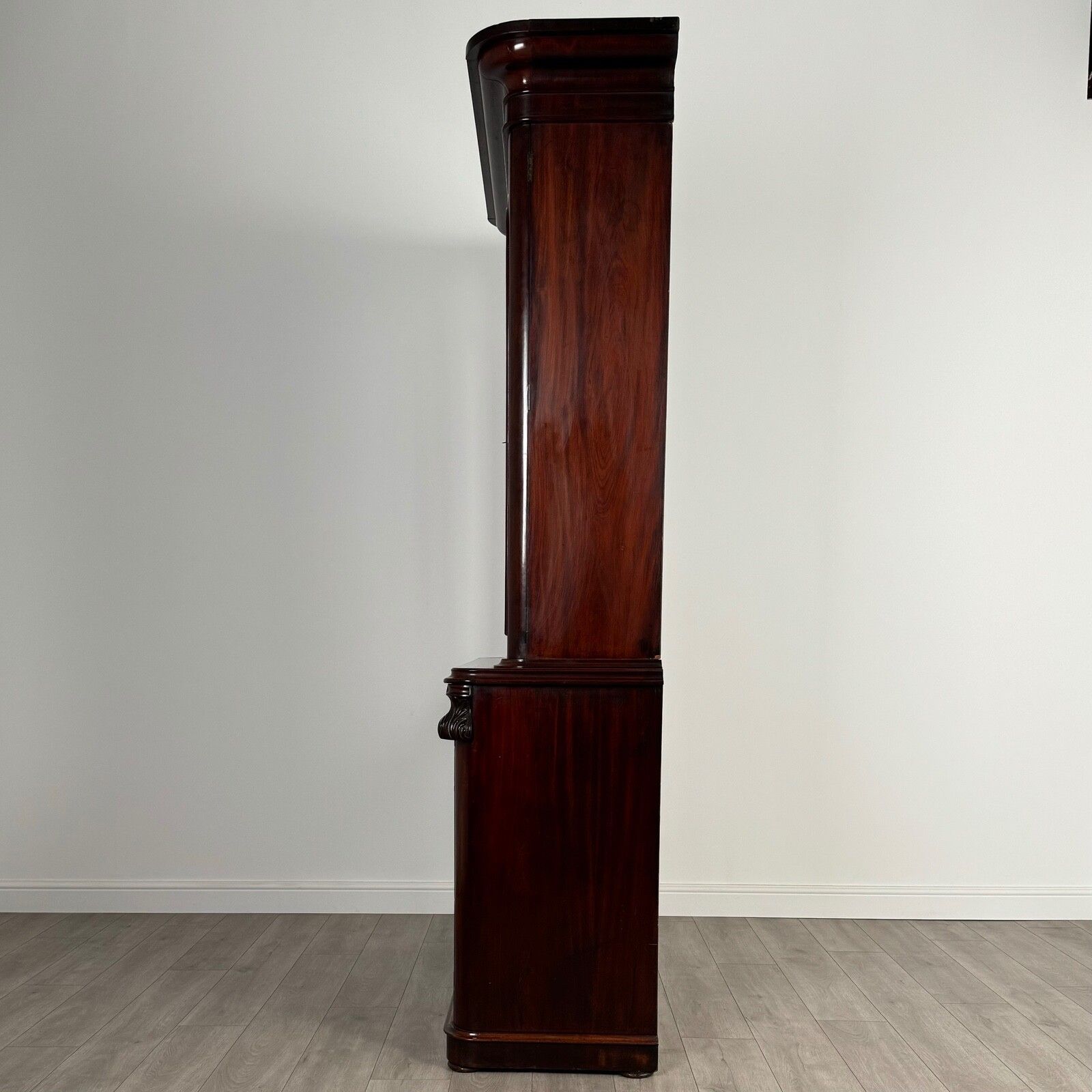 Antique 19th Century Finest Quality Bookcase In Mahogany photo 2250.0