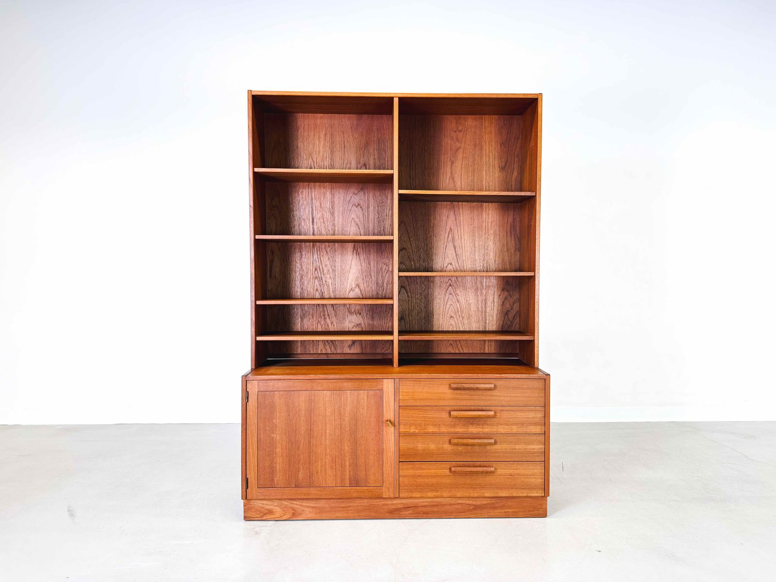 Mid Century Bookcase Troeds Nils Jonsson Teak Sweden Domi Monté