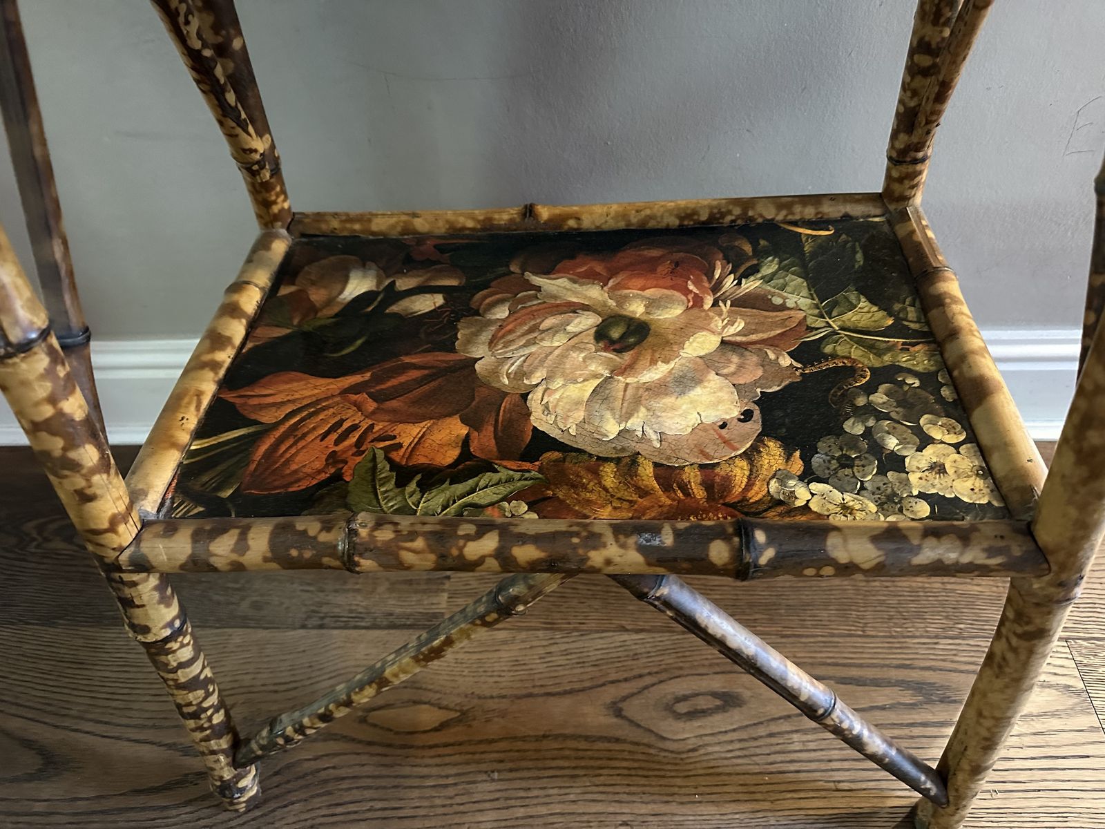 Bamboo Side Table photo for sale