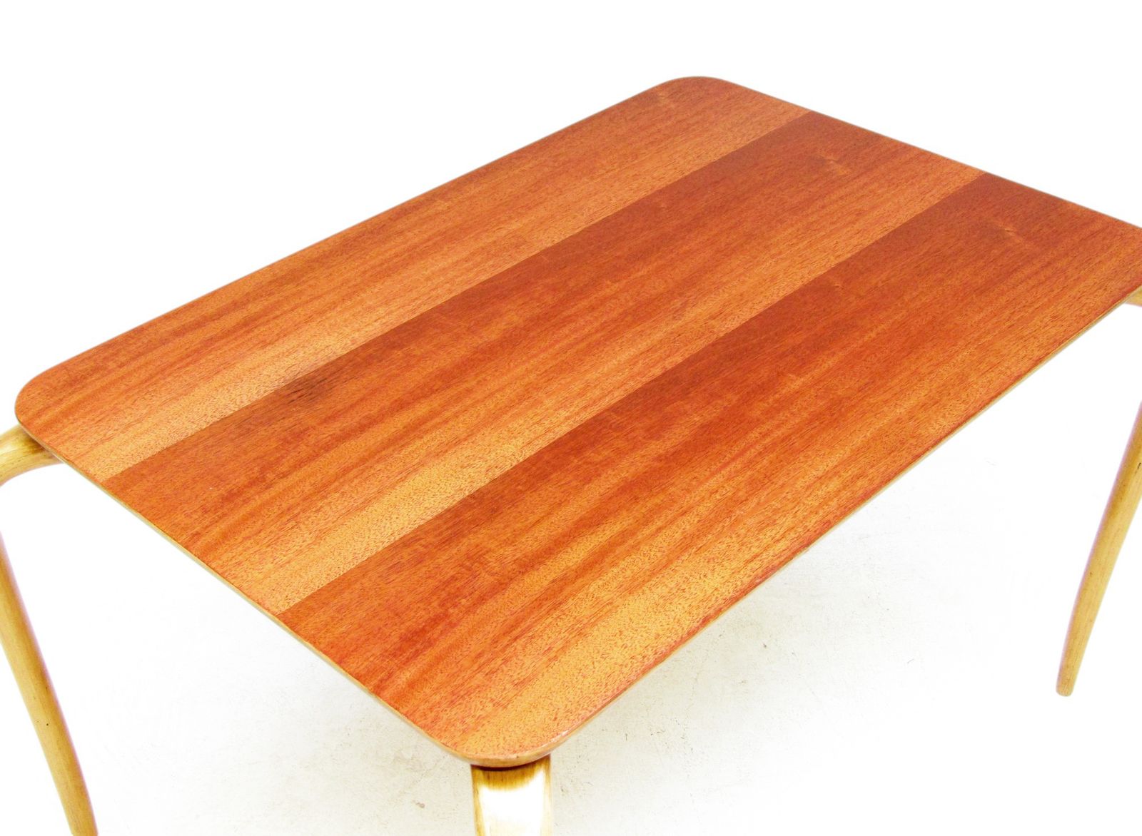 Early Swedish "Annika" Coffee Table In Cuban Mahogany By Bruno Mathsson, Circa 1940 photo 1800.0
