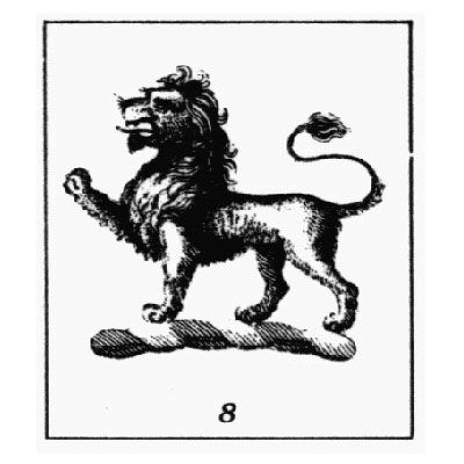 A Pair Of 18th Century Heraldic Bronze Lion Crests photo vinterior
