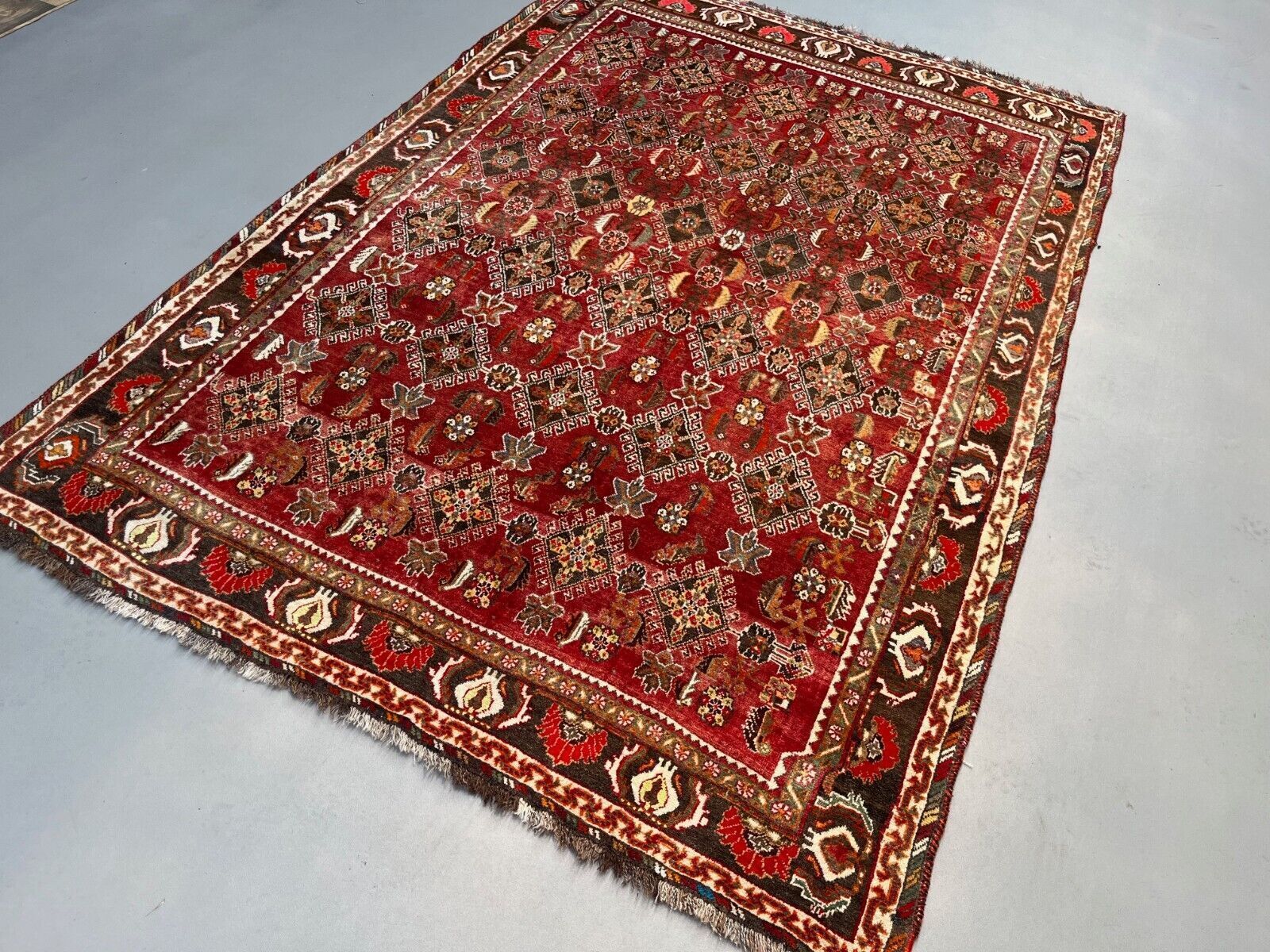 Vintage Traditional 250x169 Cm Abdeh Rug, Oriental Handmade Rug photo 1379.0
