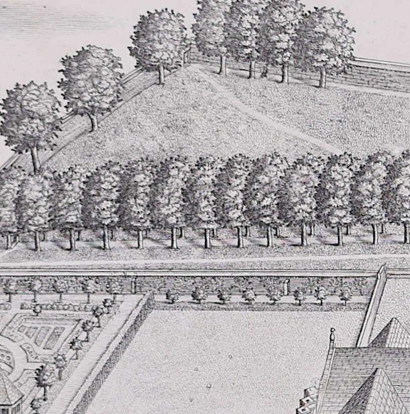 Sidney Sussex, Cambridge, Engraving By David Loggan photo 2293.0