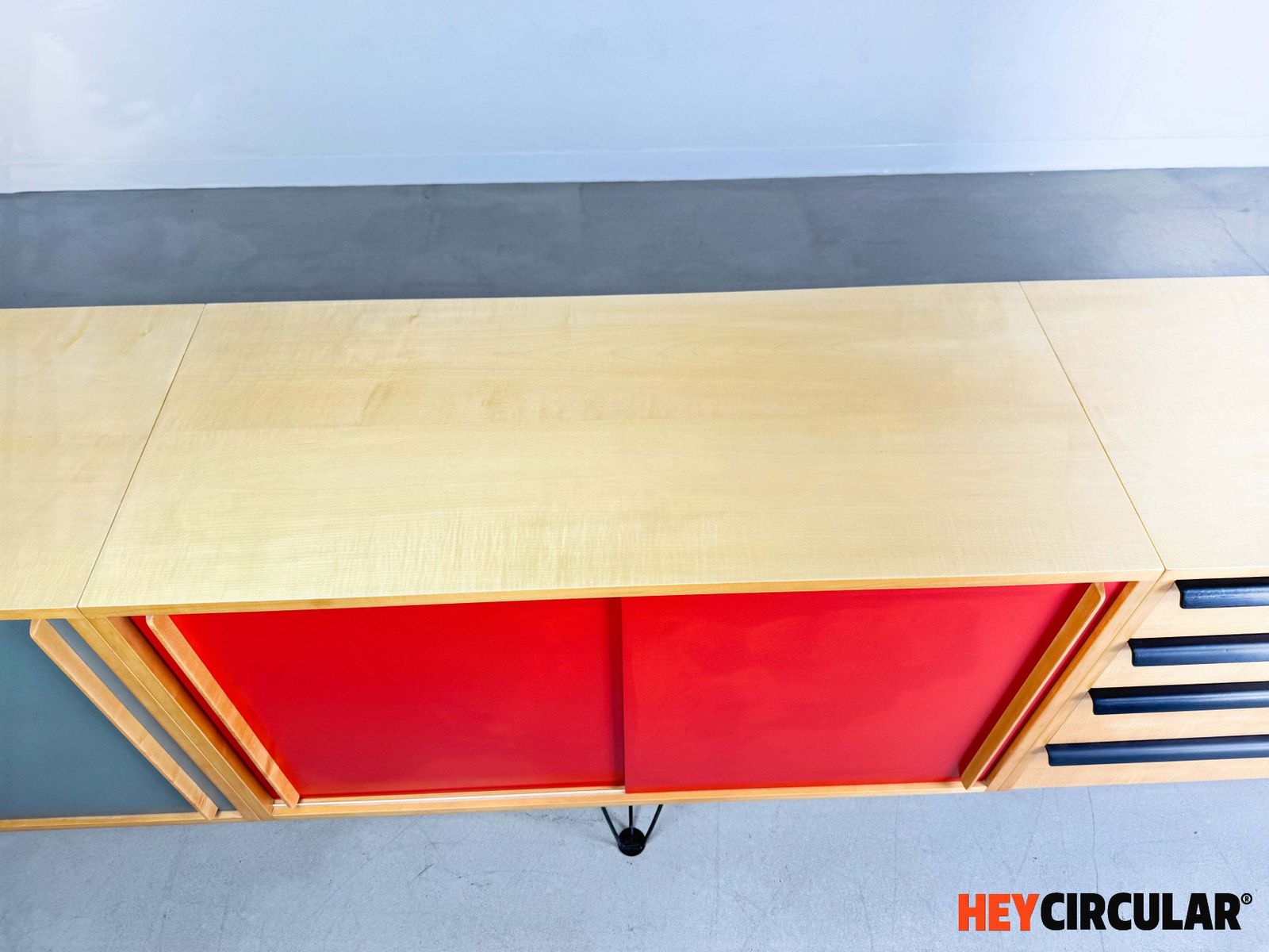 photo vintage Original Alfred Altherr Sideboard Freba 330cm Switzerland 1950s