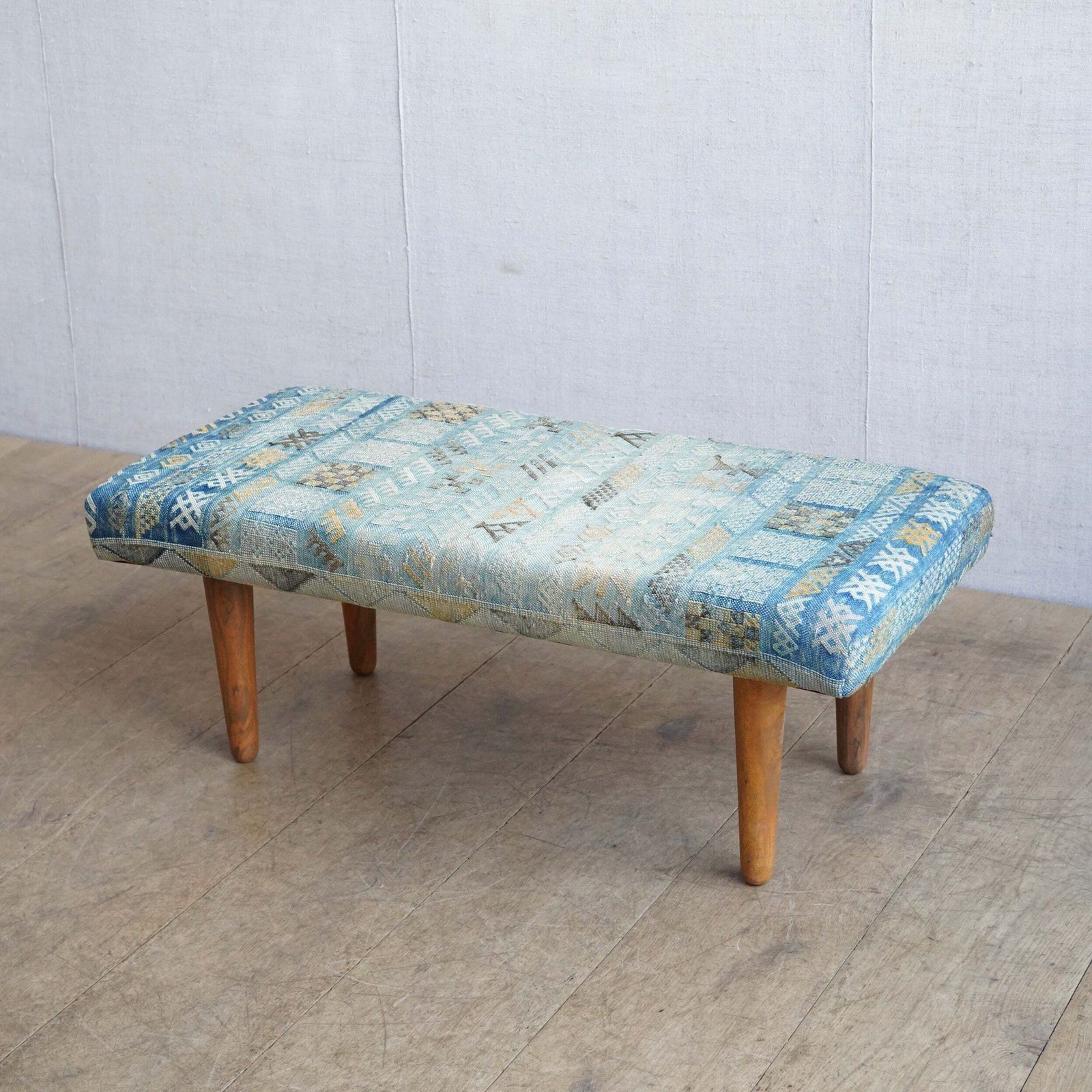 Cactus Silk Footstool, African photo furniture