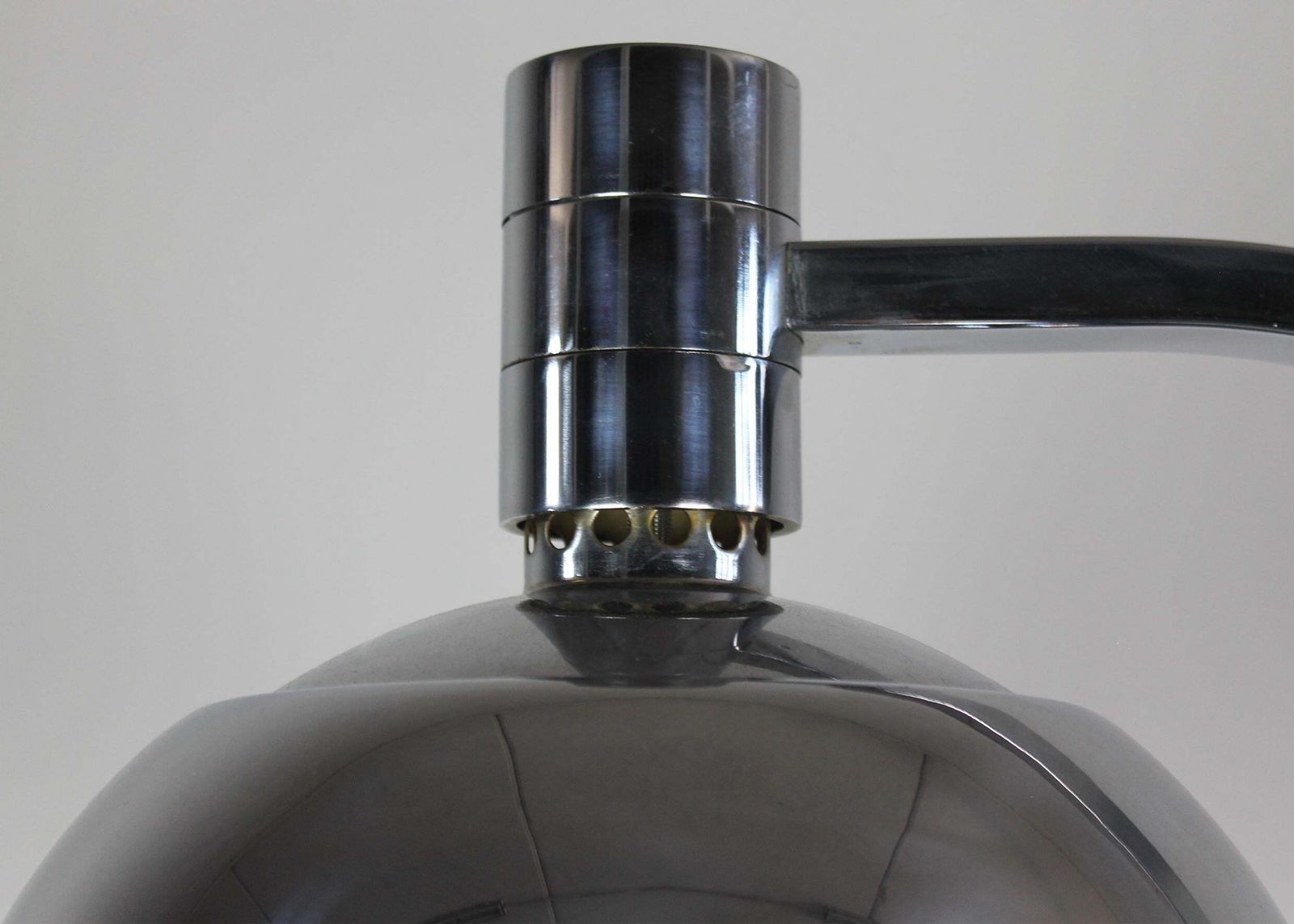 Franco Albini & Franca Helg Am/As Table Lamp In Steel By Sirrah 1960s Italy photo vinterior