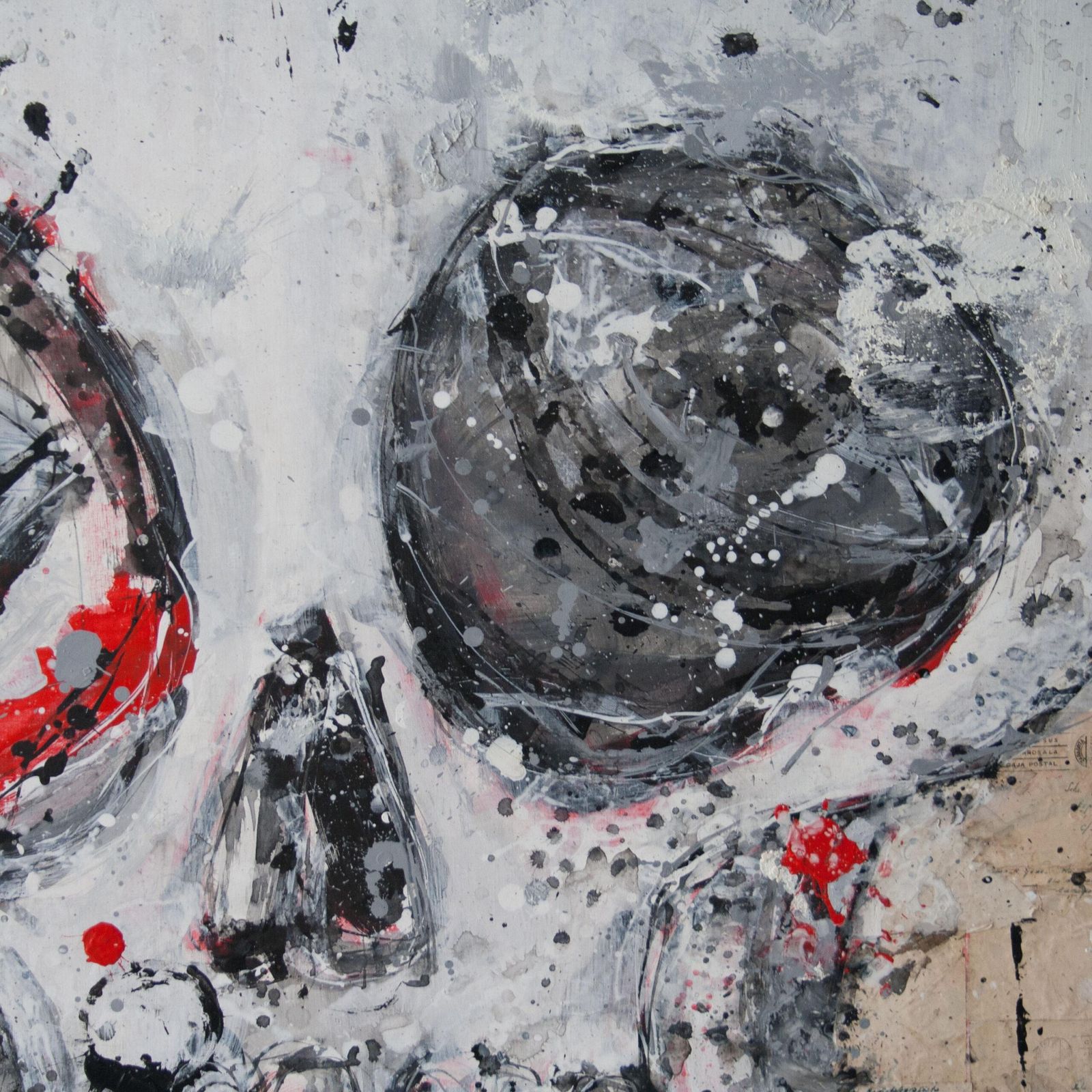 "Skull On Love Letters" By Aaron Bueso. Spain, 2018. photo 2020.0