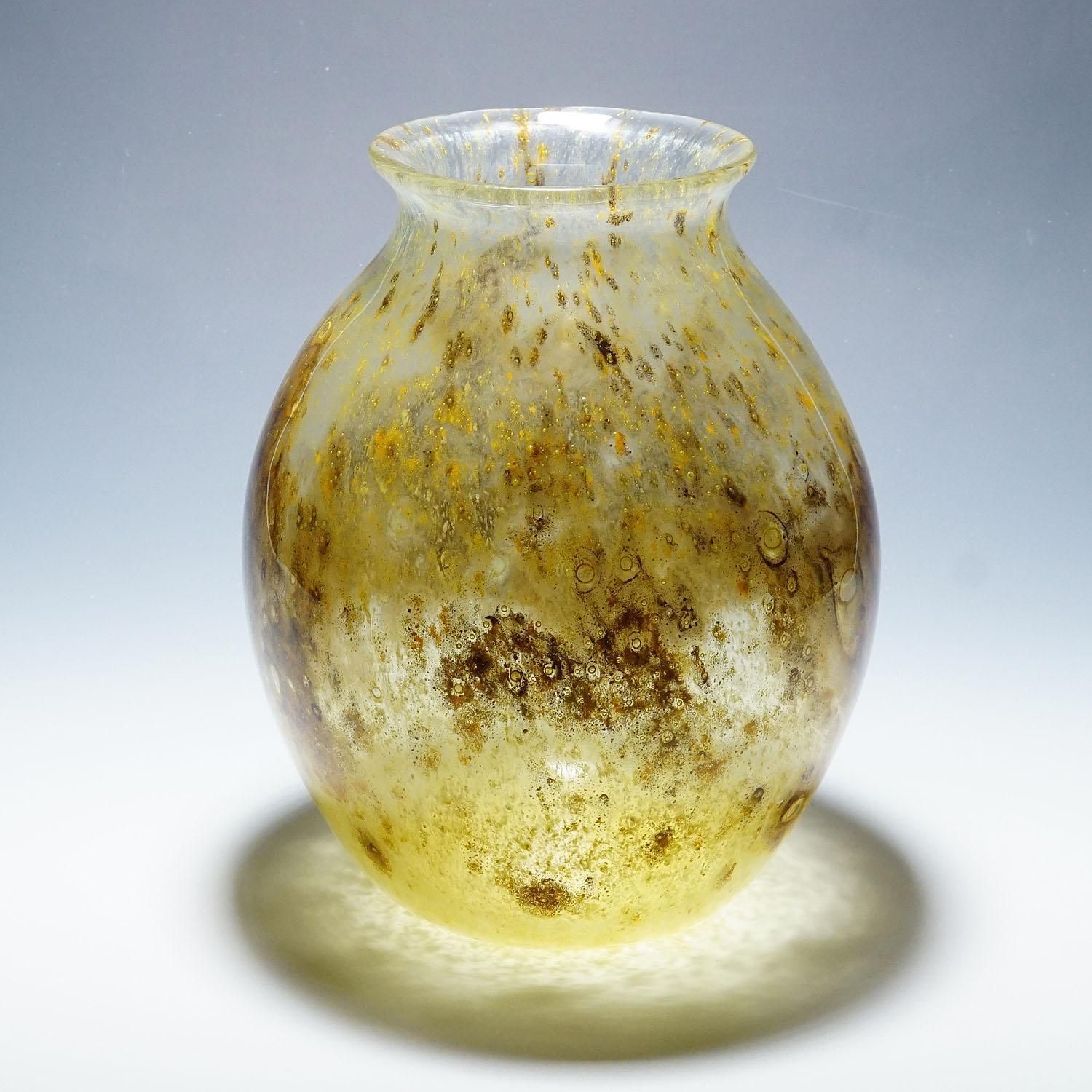 Large Ercole Barovier   Barovier & Toso Aborigeno Vase 1954 photo furniture