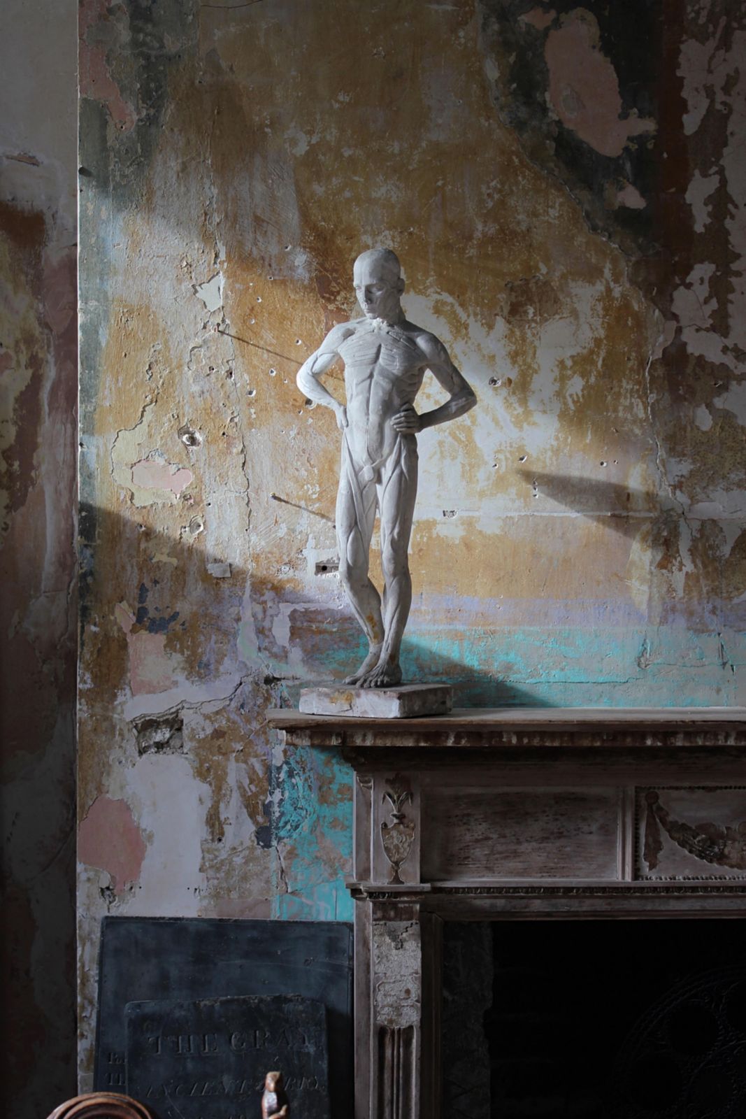 Plaster Encoche Sculpture By Mary Syme Boyd (1910 1997) Manner Of Antoine Houdon photo furniture