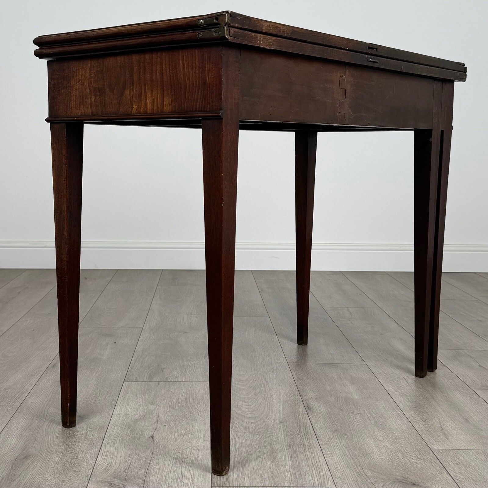 Antique 19th Century Good Quality Tea Table In Mahogany photo Furniture
