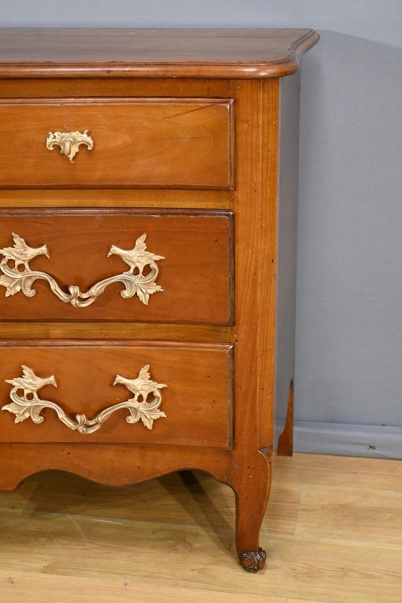 photo furniture Cherrywood Chest Of Drawers, Stamped A.Mailfert – Part 1 Of The 20th Century