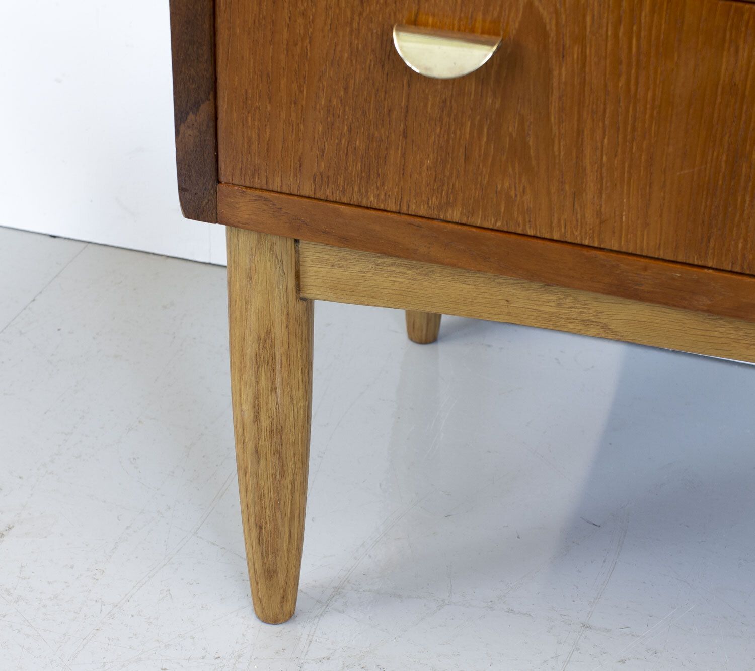 Furniture Mid Century Danish Teak Chest Of Drawers photo