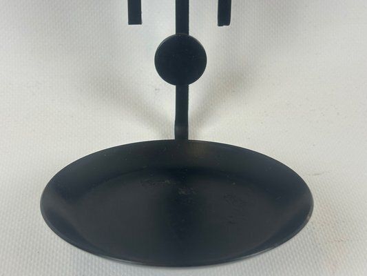 Danish Modernist Iron & Glass Wall Candleholder From Dantoft, 1960s photo buy