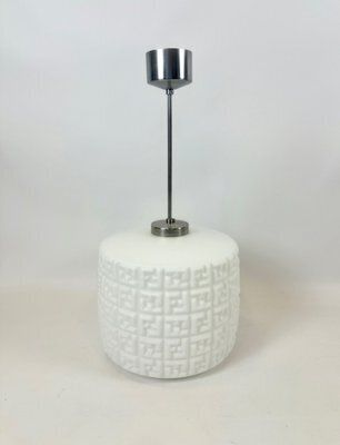 Mid Century Czech Milk Glass Pendant Lamp From Napako, 1960s photo furniture