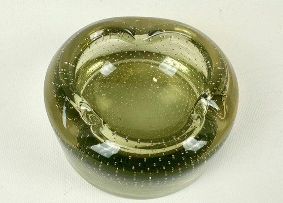 Mid Century Bubble Ashtray Attributed To Carlo Scapa For Venini, 1950s photo 294.0