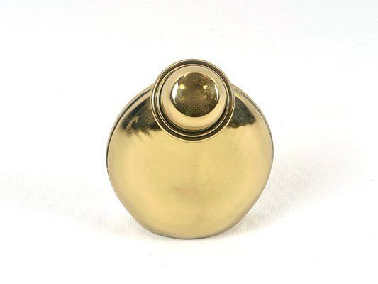 Mid Century Modern Brass Decanter By Pierre Forssell For Skultuna, 1960s photo Home Decor