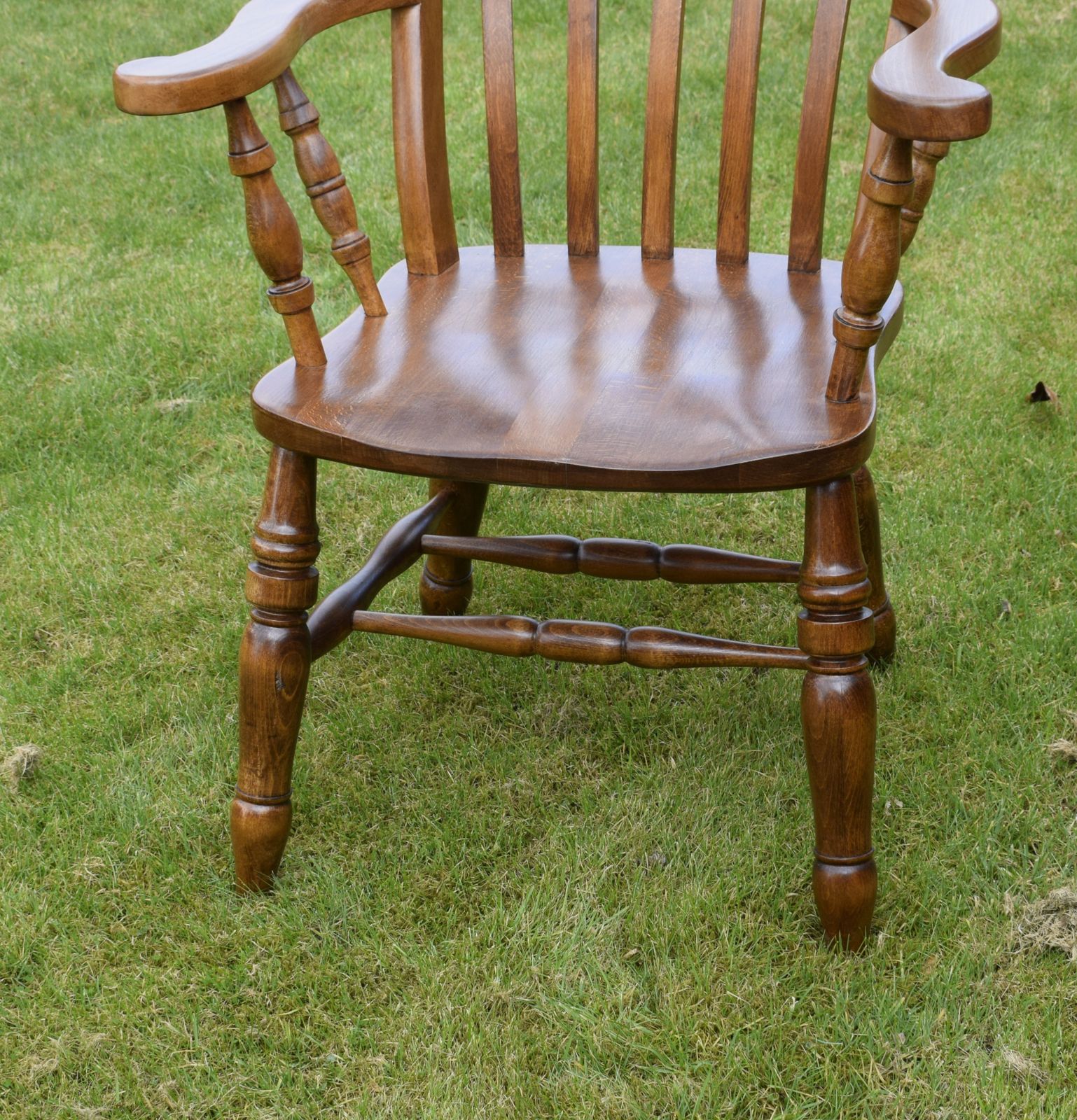 295.0 Early 20th Century Kitchen Armchair photo
