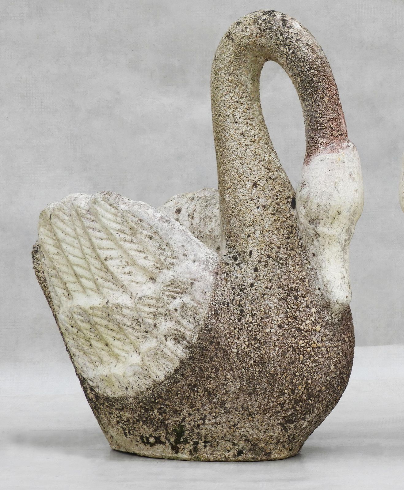Pair Of Swan Planters C1960s France photo 2172.0