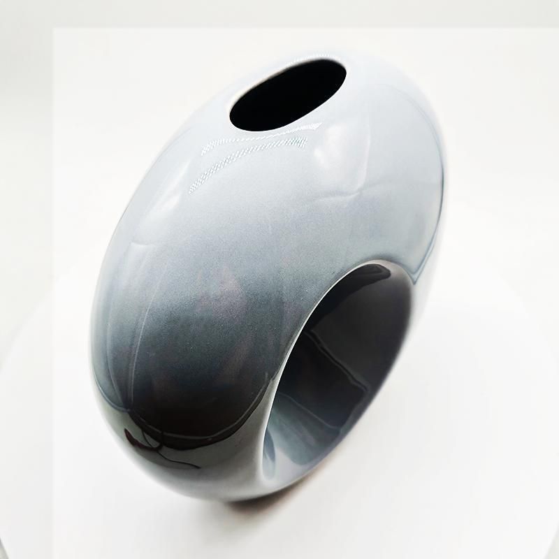 1970s Stunning Vase By Pierre Cardin In Ceramic. Made In France. photo vintage