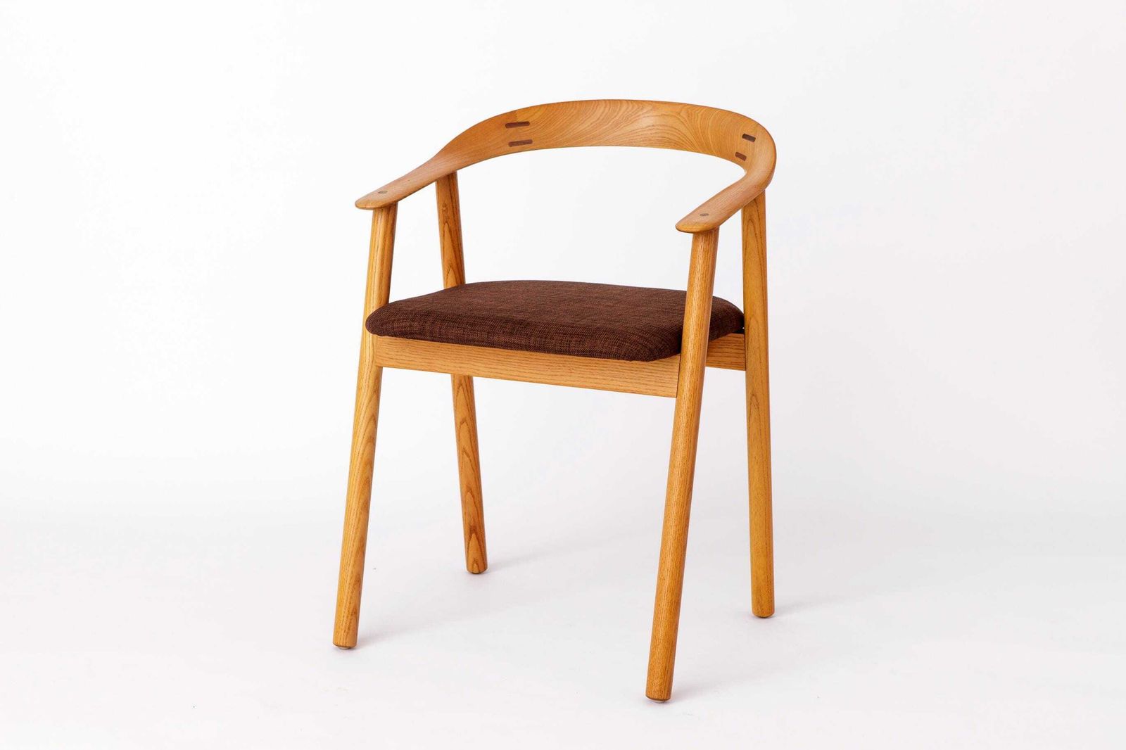 Set Of 6 Vintage Oak Dining Chairs – Likely Danish, 1970s – Refurbished & Reupholstered photo for sale