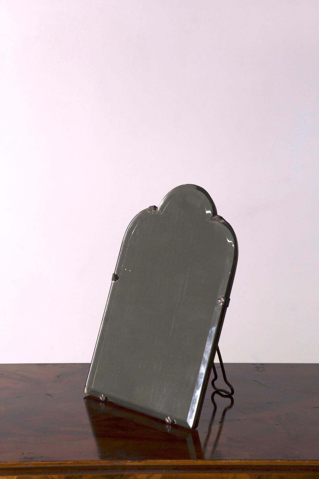 Elegant Table Mirror From The Italian Art Deco Period, Label photo furniture