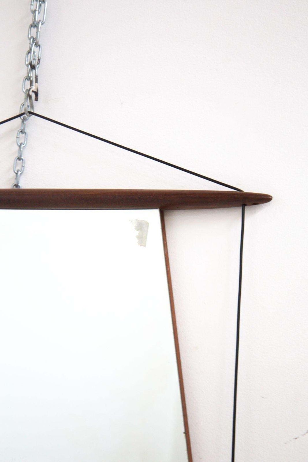 Iconic Wall Mirror By Ico Parisi For Mim Mod. Paraggi photo for sale