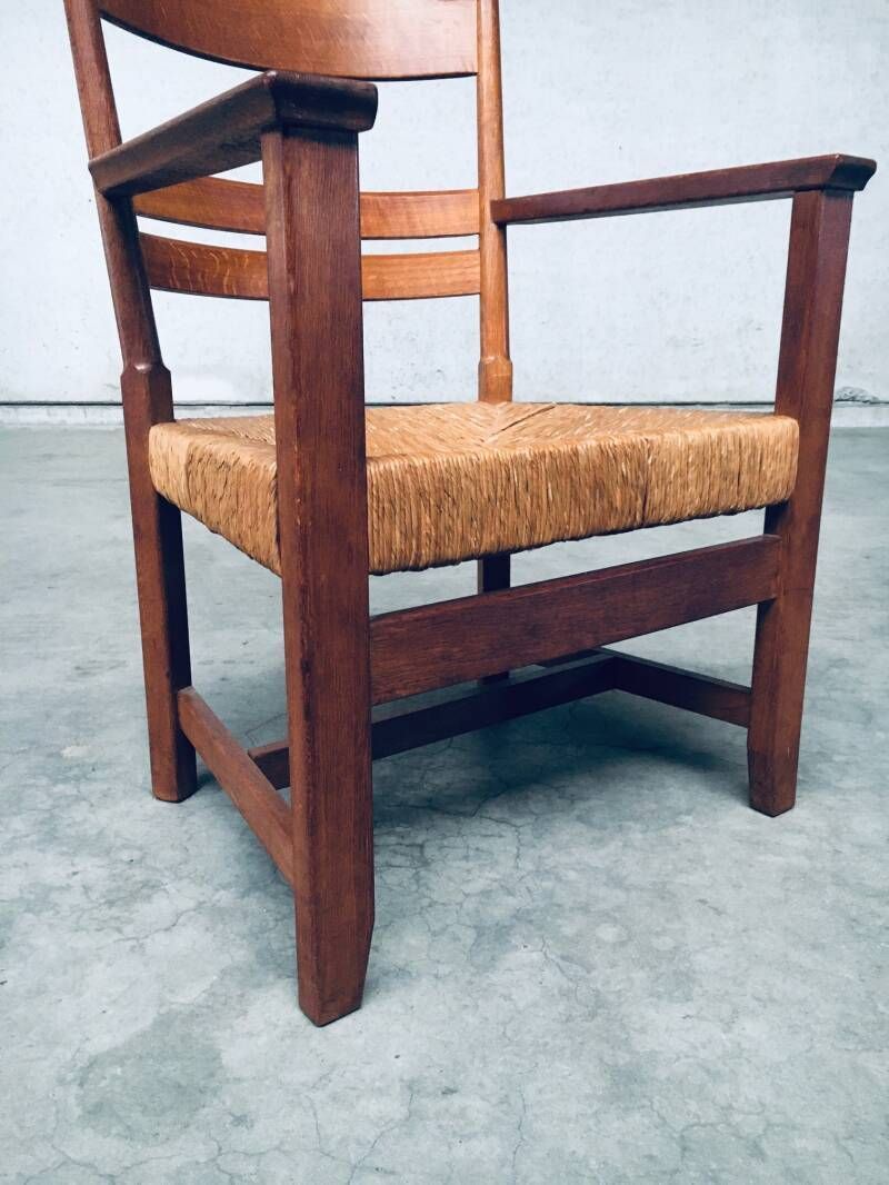 1600.0 1930's Italian Alps Rustic Design Carved Large Armchair photo