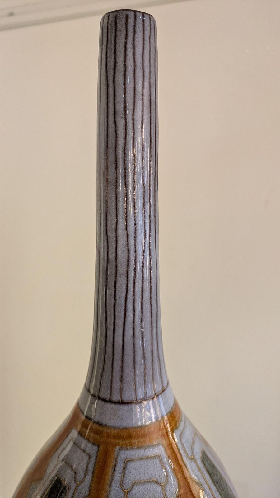 René Maurel ( 1910/1986) , Vallauris Vase Circa 1950 photo for sale