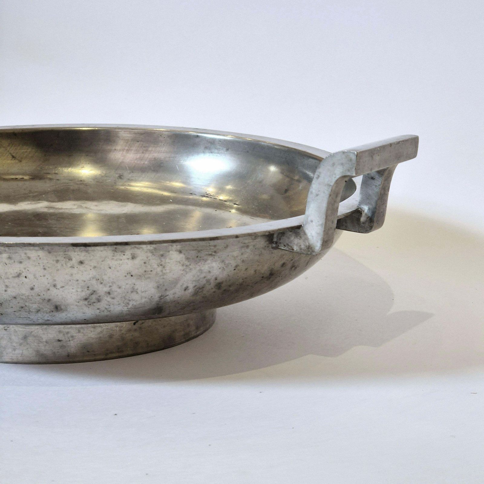 Large Pewter Bowl With Handles, Swedish Grace, Firma Svenskt Tenn photo vinterior