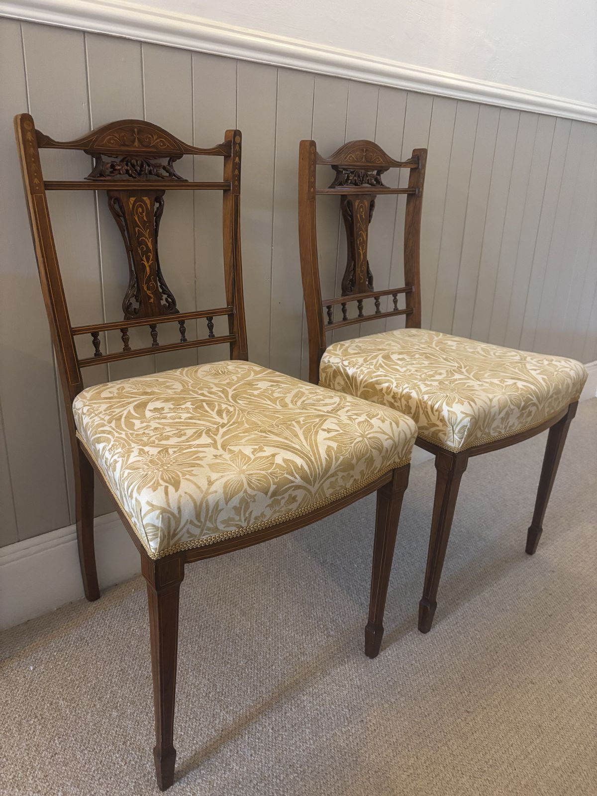 Edwardian Dining Chairs photo for sale