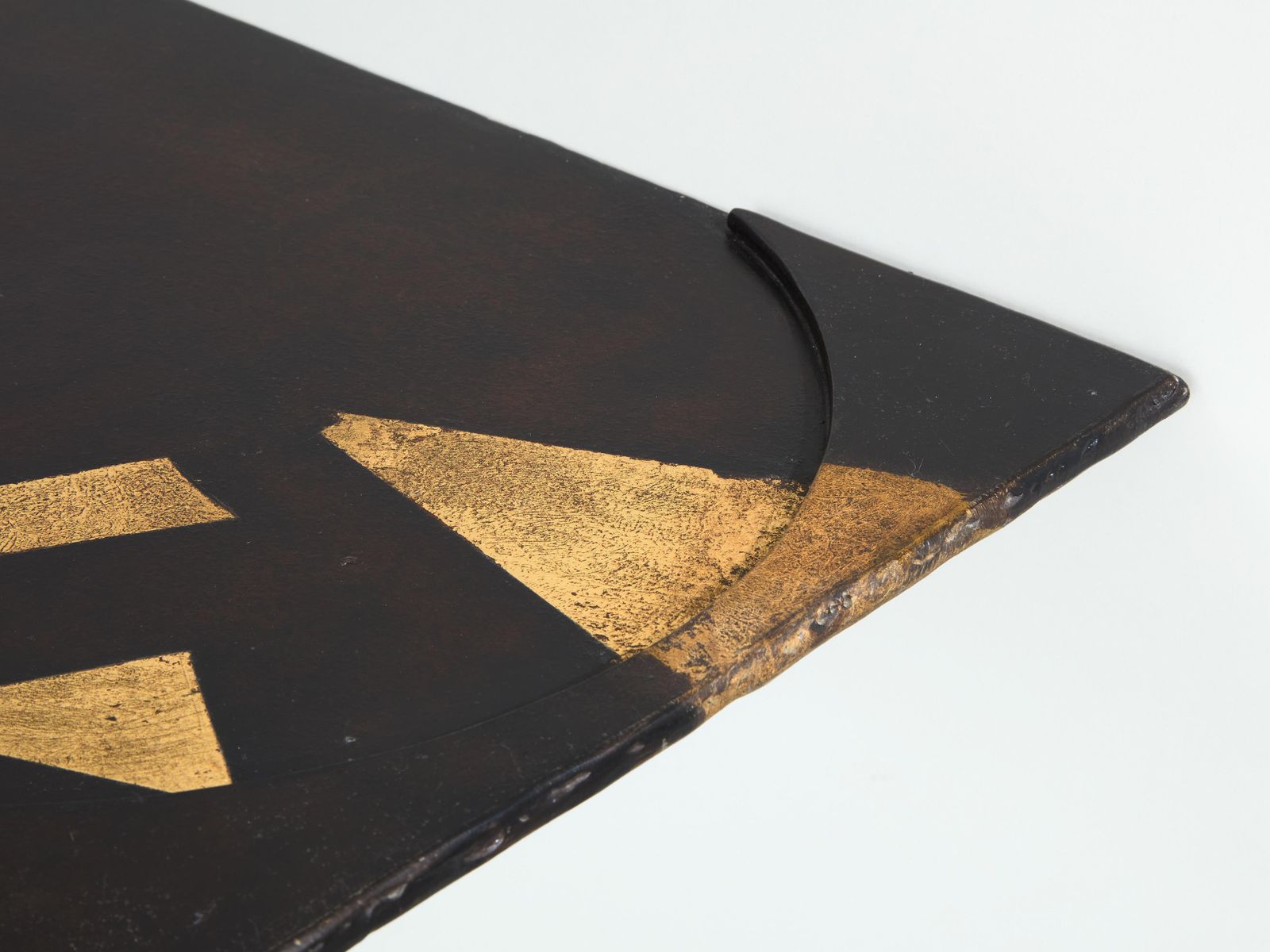 Tables consoles brutalistes Jean Jacques Argueyrolles en fer forgé, 1990 photo vinterior