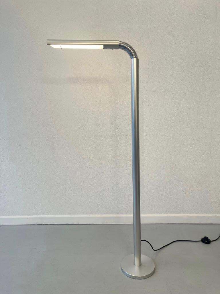 photo for sale S1 Adjustable Aluminum Floor Lamp By Rico & Rosemary Baltensweiler, Switzerland