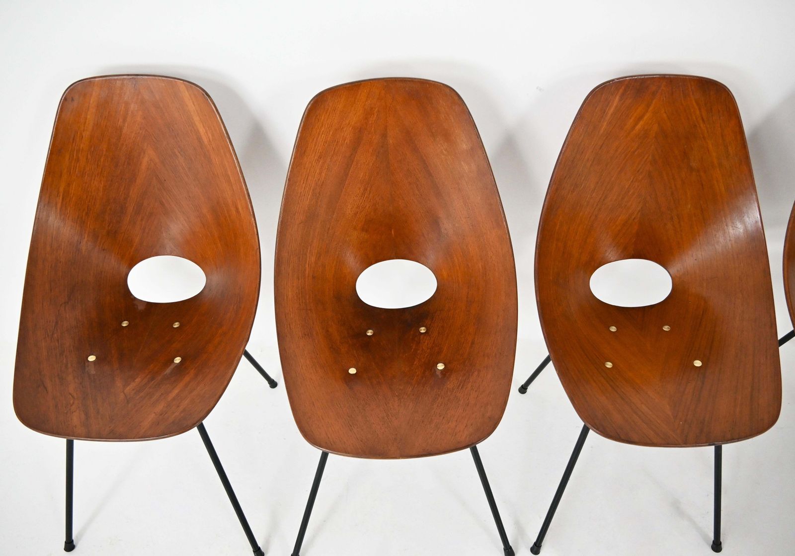 photo furniture "Medea" Chairs By Vittorio Nobili For Frattelli Tagliabue, 1950s, Set Of 6