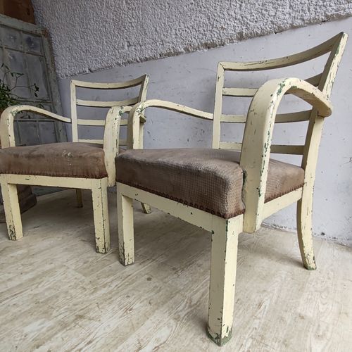 Vintage 1920s Antique Bentwood Conservatory Chairs Set Of 2 Austrian photo 166.0